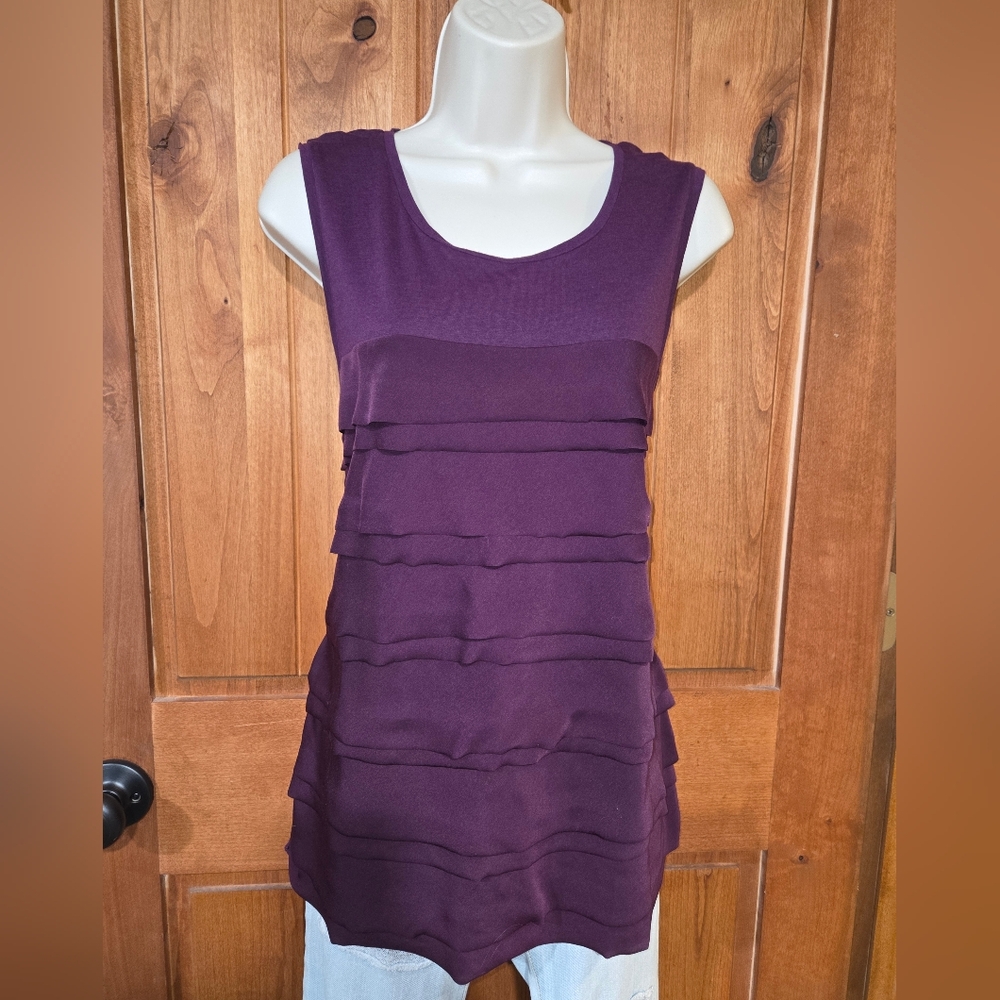 Ann Taylor‎ Rich Purple Top
